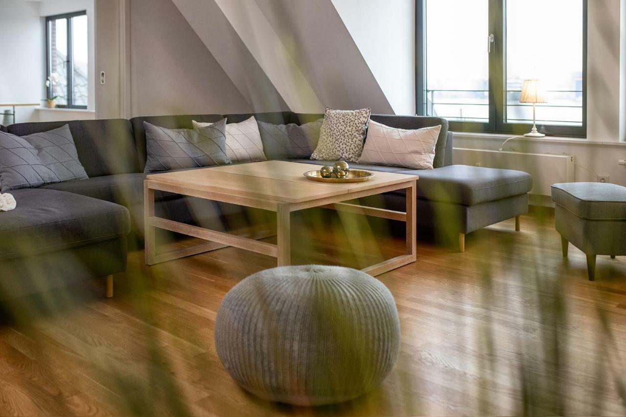 Ferienwohnung Foerdepanorama In Flensburg, Sonwik Bagian luar foto