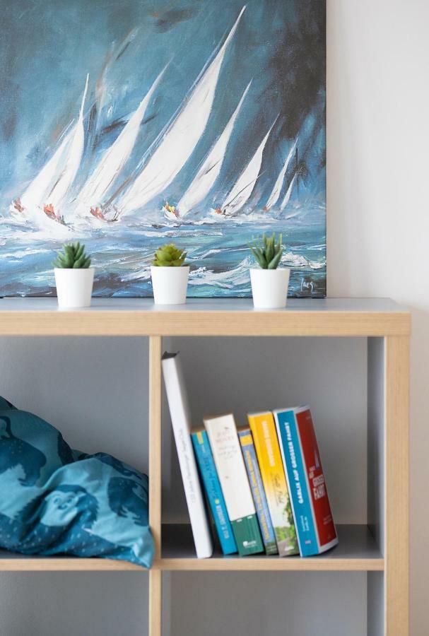 Ferienwohnung Foerdepanorama In Flensburg, Sonwik Bagian luar foto